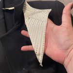 St. John Evening Black Double Breasted Knit Sweater Photo 6