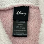 Disney Mickey Minnie Mouse Pink Pullover Fleece Hoodie Robe Sweatshirt Women XS Photo 3