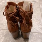 Jack Rogers Banbury Suede Wedge Booties in Camel, Size 9 New in Box $178 Photo 5