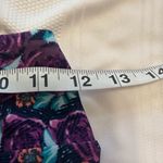 LuLaRoe  Purple and Green Floral Leggings Photo 2