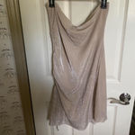 Princess Polly  Champagne Mini Dress Sparkly Photo 1