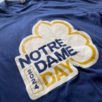 Notre dame shamrock shirt Blue Photo 6