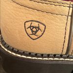 Ariat Burgundy and Cream Western Boots like new Photo 5