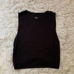 Alo Yoga  Cover Tank in Black Photo 4