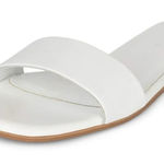 Jeffrey Campbell  Vellum Sandals in White 9 Womens Leather flat slides Photo 0