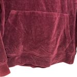 Forever 21 Red Maroon velvour velvet pullover hoodie
sweater size small Photo 2