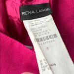 Rena Lange Pink Scallop Embroidered Dress Size 4 Photo 5