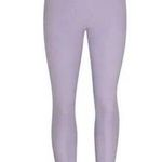 SKIMS  size 3X  lace pointelle logo leggings NWT lavender purple lace trim Photo 0
