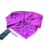 Wild Fable Women's Purple Handkerchief Bandeau Bikini Top - Size Small - NWT Photo 5