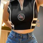 Planète Interdite ★ Planète Interditè Biker top - Black ★ Photo 1