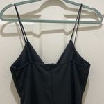 Missguided NWT -  Black Strappy Wrap Lace Trim Mini Dress Photo 6