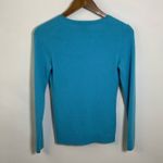 Ann Taylor  Cashmere V-Neck Sweatshirt Size Small  Photo 3