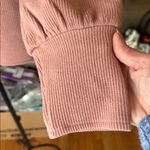 Madewell  Jacard square neck top in faded Rose Photo 3