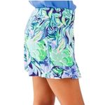 Lilly Pulitzer Faye Skort Party Thyme Sz 00 Resort Fairy Preppy Ruffle Party NWT Photo 2