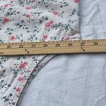 Cherokee Vintage  size 26 floral denim button front vest. Photo 8