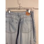 Hollister Vintage Cargo Highest Rise Baggy Wide Leg Jeans W28 7R Women Blue Size undefined Photo 2