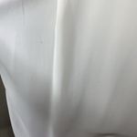 Babaton Wool Sweater Front Shirt Sheer Ivory Back Oversized Long Sleeve Sz S Photo 5