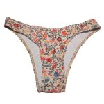 Floral Bikini Bottom Medium Orange Photo 1