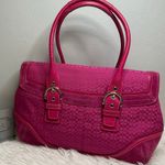 Coach y2k Vintage 2004 Pink Hampton SOHO Flap Satchel Photo 1