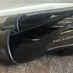 Kenneth Cole NEW Callen Slingback black Leather Pointed flats Shoes Heels Size 7 Photo 3