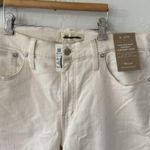 Madewell Ecru Mid Rise Perfect Vintage Denim Jean Tall 30 Photo 4