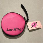 Betsey Johnson Hot Pink LBSuny Coin Purse Wristlet Photo 1