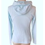 FILA  Sport Light Blue Long Sleeve Hoodie Activewear Pullover Top ~ Women's SMALL Photo 2