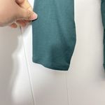 Paperoc Green Blouse Faux Wrap Tie Back Shirt Size M EUC Size M Photo 4