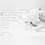 Sterling Silver NIB - Sterling 925 Silver Star Stud Earrings. Photo 2