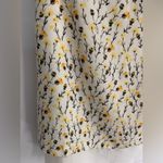 Rose + Olive  Pale Yellow Floral Sleeveless Layered Top Size L Cream White Photo 1