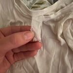 MD silky white fitted tank top camis Size M Photo 2