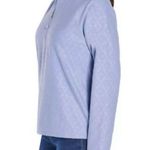 Eddie Bauer  Women's Long Sleeve Polar Fleece Quarter Zip Pullover Large L Photo 2