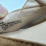 Nine West Tan Alba Suede Heeled Open Toe Sandals Women's 9.5M Photo 6