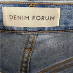 Denim Forum The Lola High Rise Skinny Crop Blue Size 24 Photo 5