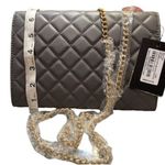 Badgley Mischka Gray Gray Crossbody Bag NWT Photo 1