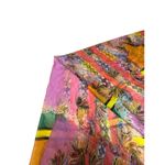 Multicolor Sheer Chiffon Scarf Wrap 96x48" Boho Shawl Festival Accessory Photo 5