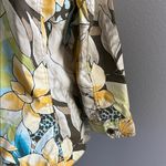 Chico's  Vibrant Floral Utility Jacket - Yellow, Green, Brown Photo 10