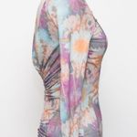 Rotate. NWOT. Ulla Ruched Long Sleeve Dress Purple Size 0 Photo 9