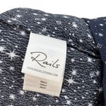 Rails Jasmine Dress Long Sleeve Smocked Star Print Nova Navy Blue Size Small Photo 11