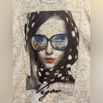 IFSE Vegas top with sequin hood Size Large Gray Photo 1