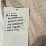 Lululemon  Athletica Love V-Neck Shirt Photo 1