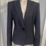 Ann Taylor Gray Blazer Professional Tailored Suit Jacket EUC sz 4 Photo 0