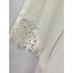 EST.1946 women's large beige blouse lace Bohemian flirty pull over flared sleeve Photo 1