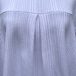 Kaari Blue  White Flutter Babydoll Top S Photo 4