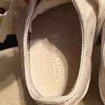 Converse Women’s Casual Leather Shimmery Beige Lace Photo 11