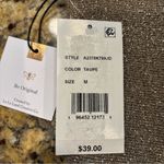 BE ORIGINAL SPARKLE CROP TOP SIZE M BOW NWT ADJ STRAP HOLIDAY PARTY Light Gold Size M Photo 14