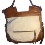 Foley and Corinna Mid City Canvas & Leather Tote Tan Photo 5