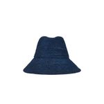 florabella Dylan Bucket Hat in Mdinight Navy One Size New Womens Bucket Sun Blue Photo 1