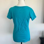 Nike Blue Fitted Short Sleeve Tee Photo 1