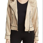 Laundry by Shelli Segal Jackets & Coats Laundry Suede Beige Women’s Size M Photo 0